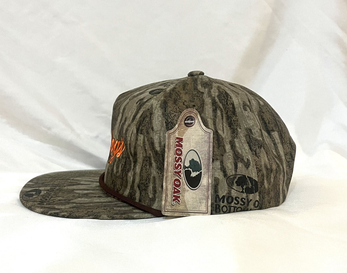 Brandog's BBQ Mossy Oak Rope Cap