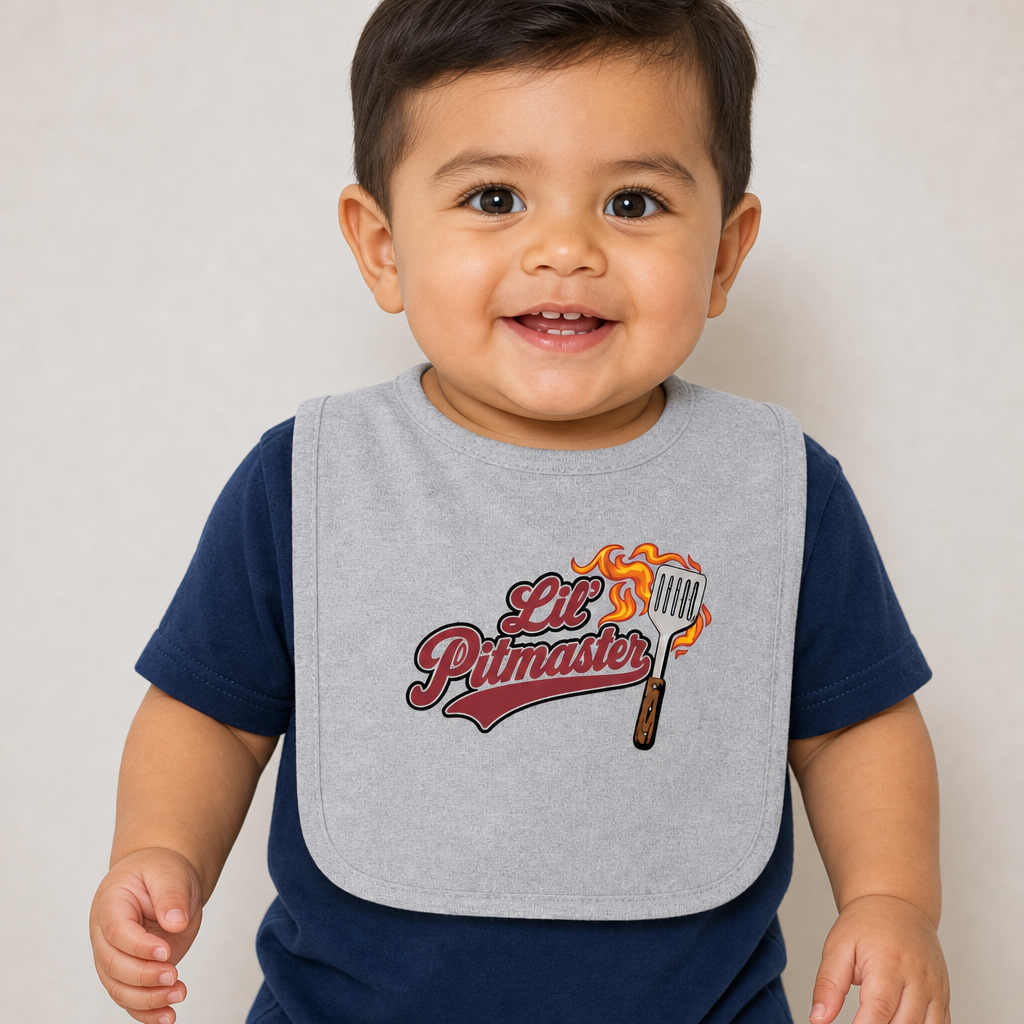 Lil' Pitmaster Baby Bib