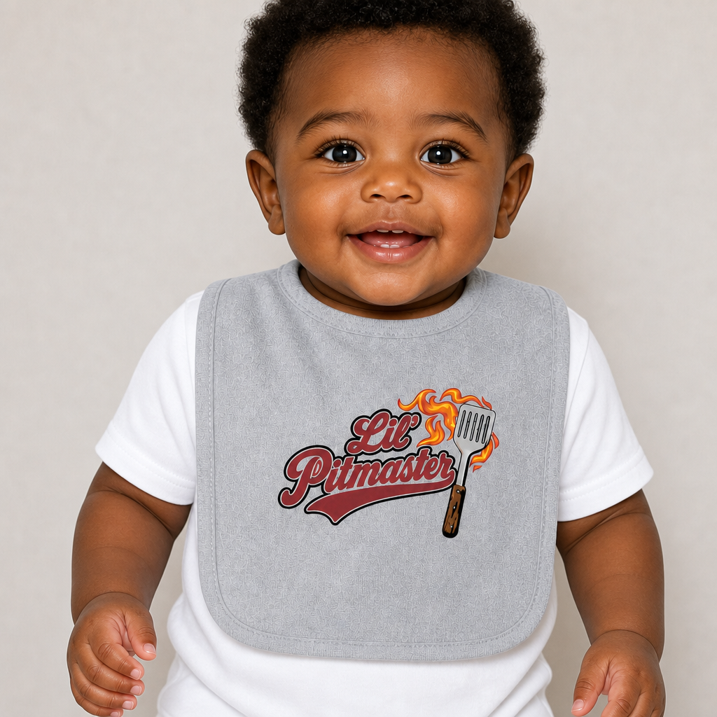 Lil' Pitmaster Baby Bib
